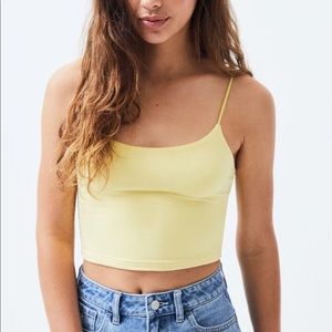 Pacsun yellow crop top💛